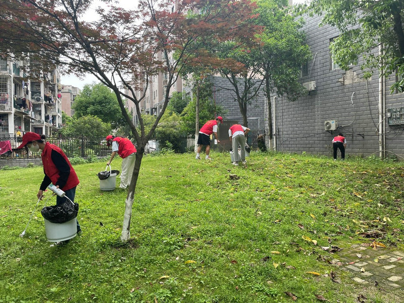 市衛(wèi)校開展愛國衛(wèi)生月“大清掃、大撿拾、大宣傳”志愿活動